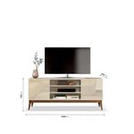 Rack para TV até 65 Polegadas Titan EDN Off White
