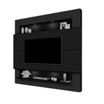 Painel Monterrey Rivieira para TV até 75" Preto Luapa