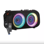 Caixa de Som Com Microfone e Controle LED FS-1068 800W F-Sound