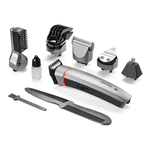 Aparador De Pelos 9 Em 1 Cinza EB11 Multilaser Bivolt