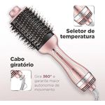Escova Secadora Mondial Golden Rose 1200w Es-02 220V