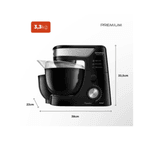 Batedeira Planetária Mondial Premium BP-01P-B Preta 127V