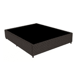 Base para Cama Box Casal Gazin Poliester Bordado 138X188 Marrom
