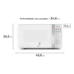 MICROONDAS ELECTROLUX MTO30 20 LITROS BRANCO 127V