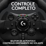 Volante Logitech G923 para PS5, PS4 e PC 