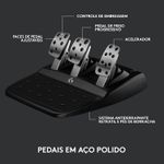 Volante Logitech G923 para PS5, PS4 e PC 