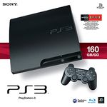 Playstation 3 slim com jogos semi-novo