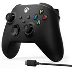 Controle xbox carbon black Semi novo 