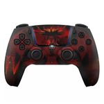 Dualsense Alta Performance Personalizado DIABLO 4 C/ Paddles e click mouse semi nova 