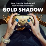 Controle Xbox Gold Shadow