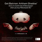 Meta Quest 3S 128GB Get Batman Arkham Shadow 