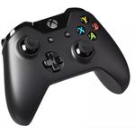 Controle Xbox one preto semi novo 