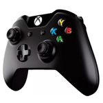 Controle Xbox one preto semi novo 