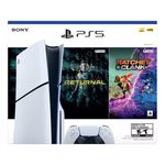 playstation 5 Slim novo com leitor + ratchet clanck e returnal