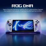  ASUS ROG Ally 7 120Hz Gaming Handheld Processador AMD Z1 Extreme - 512GB - Branco 