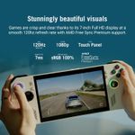  ASUS ROG Ally 7 120Hz Gaming Handheld Processador AMD Z1 Extreme - 512GB - Branco 