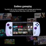  ASUS ROG Ally 7 120Hz Gaming Handheld Processador AMD Z1 Extreme - 512GB - Branco 