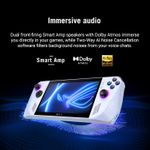  ASUS ROG Ally 7 120Hz Gaming Handheld Processador AMD Z1 Extreme - 512GB - Branco 