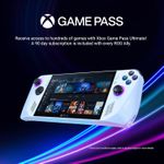  ASUS ROG Ally 7 120Hz Gaming Handheld Processador AMD Z1 Extreme - 512GB - Branco 
