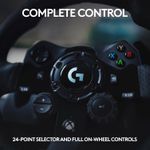 Volante Logitech G923 Xbox Series X|S, Xbox One e PC com Force Feedback TRUEFORCE, Pedais Responsivos, Launch Control e Acabamento em Couro