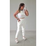 Crooped Modal Branco/Preto