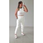 Crooped Modal Branco/Preto