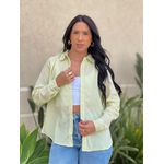 CAMISA LISTRADA LUCILA VERDE LIMA