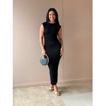 Vestido Longo Ligia Costas Nua PRETO