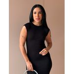 Vestido Longo Ligia Costas Nua PRETO