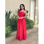 Vestido Longo Micaela VERMELHO