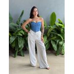 Corselet Jeans LAVAGEM MEDIA 