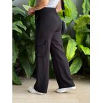 Calça Cargo Elástico no Cós PRETO