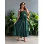 Vestido Midi Flavia VERDE ESCURO