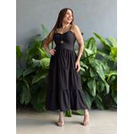 Vestido Midi Flavia PRETO