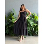 Vestido Midi Flavia PRETO
