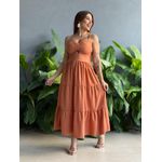 Vestido Midi Flavia CARAMELO
