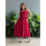 Vestido Midi Flavia VINHO