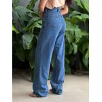 Calça Wide Legg Jeans Cherry 04 LAVAGEM ESCURA 