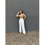Blusa Nula Manga em Malha Ribana BEGE ESCURO