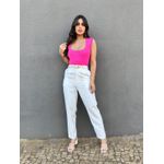 Body Anarruga Decote Quadrado ROSA PINK