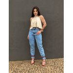 Calça Mom Jeans Nexxo 06 LAVAGEM MEDIA 