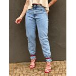 Calça Mom Jeans Nexxo 06 LAVAGEM MEDIA 