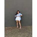 Shorts Alfaiataria Barra Italiana OFF WHITE