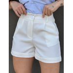 Shorts Alfaiataria Barra Italiana OFF WHITE