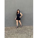 Shorts Alfaiataria Barra Italiana PRETO