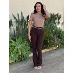 Blusa Baby Look Iris BEGE
