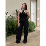 Blusa Tricot em X PRETO