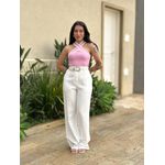 Blusa Tricot em X ROSA CLARO