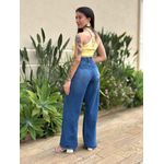Blusa Tricot em X AMARELO MANTEIGA