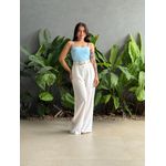 Body Poliamida Alças Finas AZUL BEBE